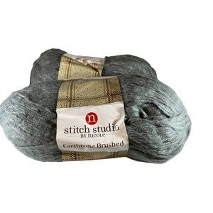 2 Skins Grey Stitch Studio Earthtone Brushed 6.3 oz. Bulky